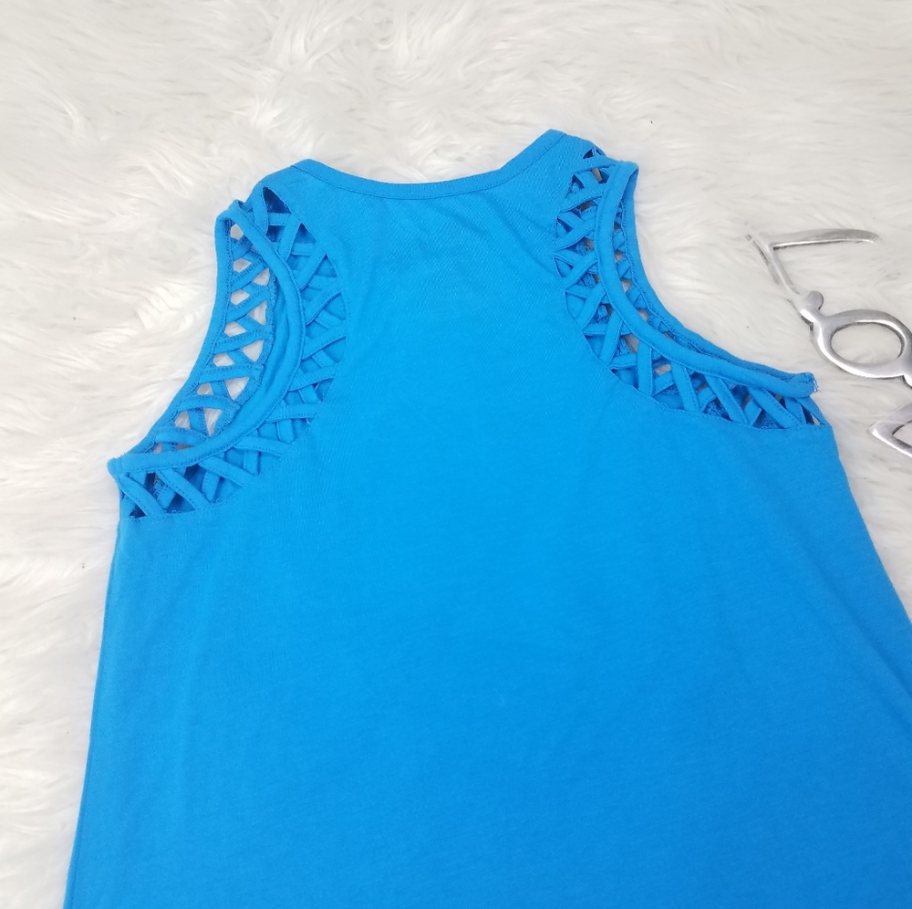 DYSNEY TANK TOP PATTERNED STITCH SIZE MÉDIUM - Picture 7 of 8